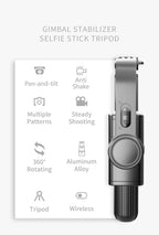 Gimbal Stabilizer For iPhone Android Cell Mobile Phone