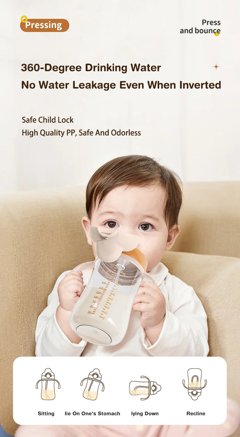 Portable Baby Water Bottles 300ml
