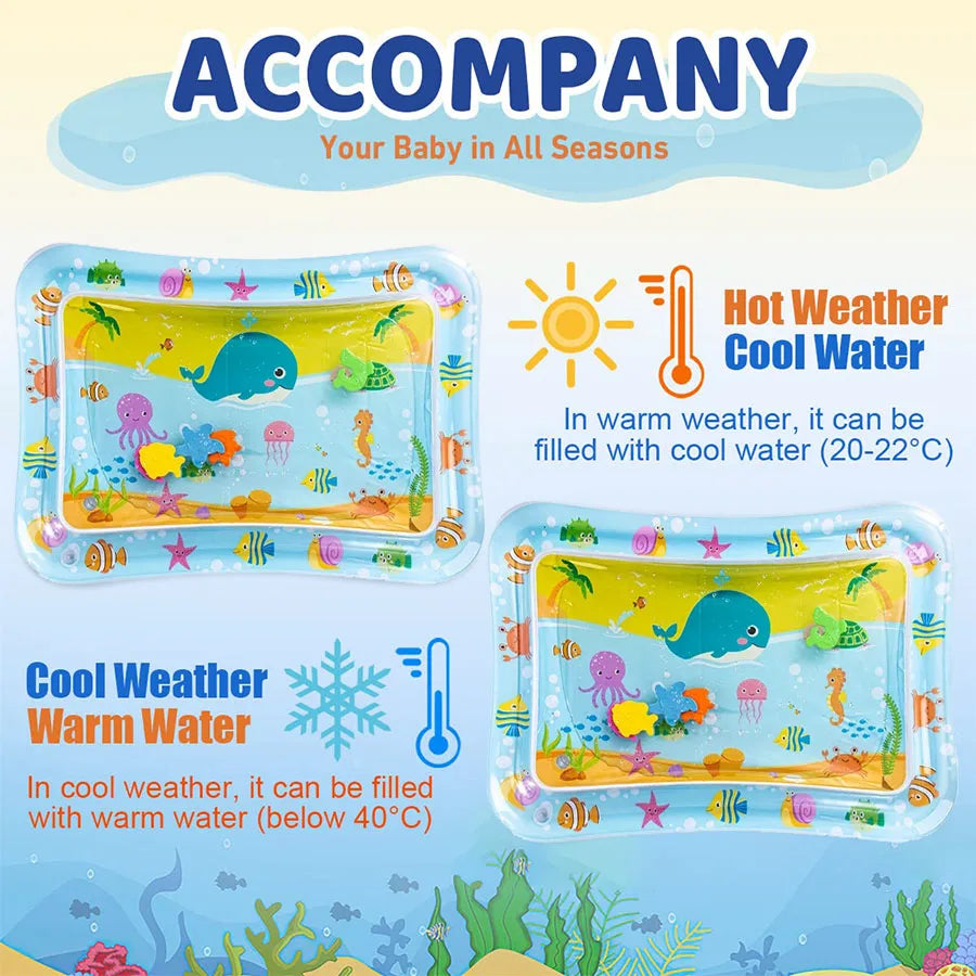 Baby Water Play Mat Inflatable Cushion