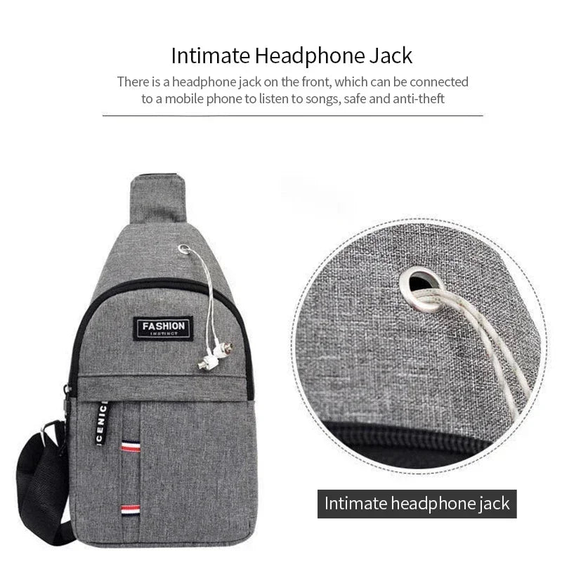 The Trailblazer: Waterproof Utility Sling for Men