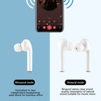 144 Languages Real Time Translator Earbuds Noise Cancelling Wireless BT Translation Earphones IPX6 Waterproof Translator Headset