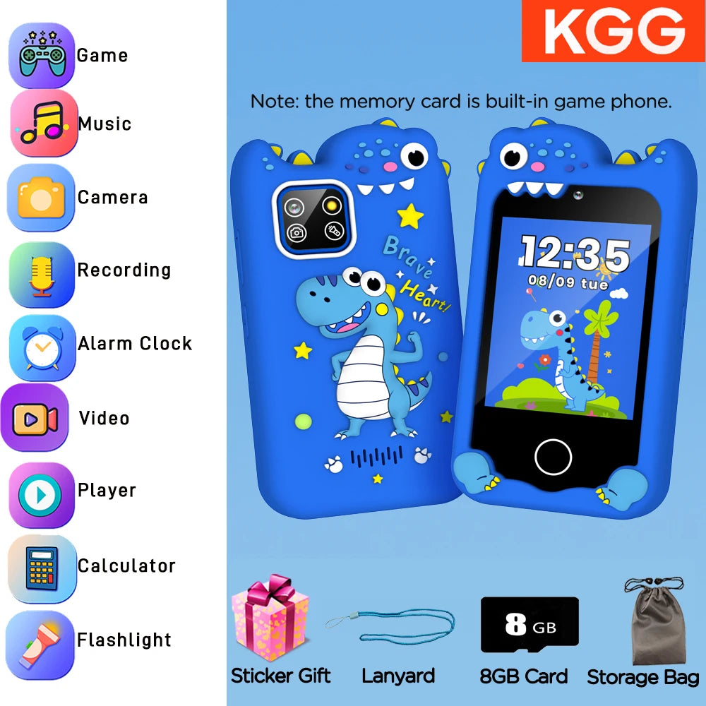 Kids Smart Phone 28 Games 20 Stories Video Music Player