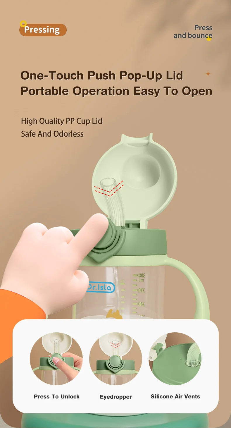Portable Baby Water Bottles 300ml
