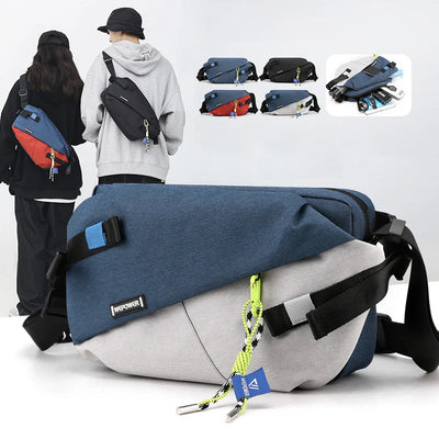 The Nomad Sling: Unisex Nylon Waist Pack