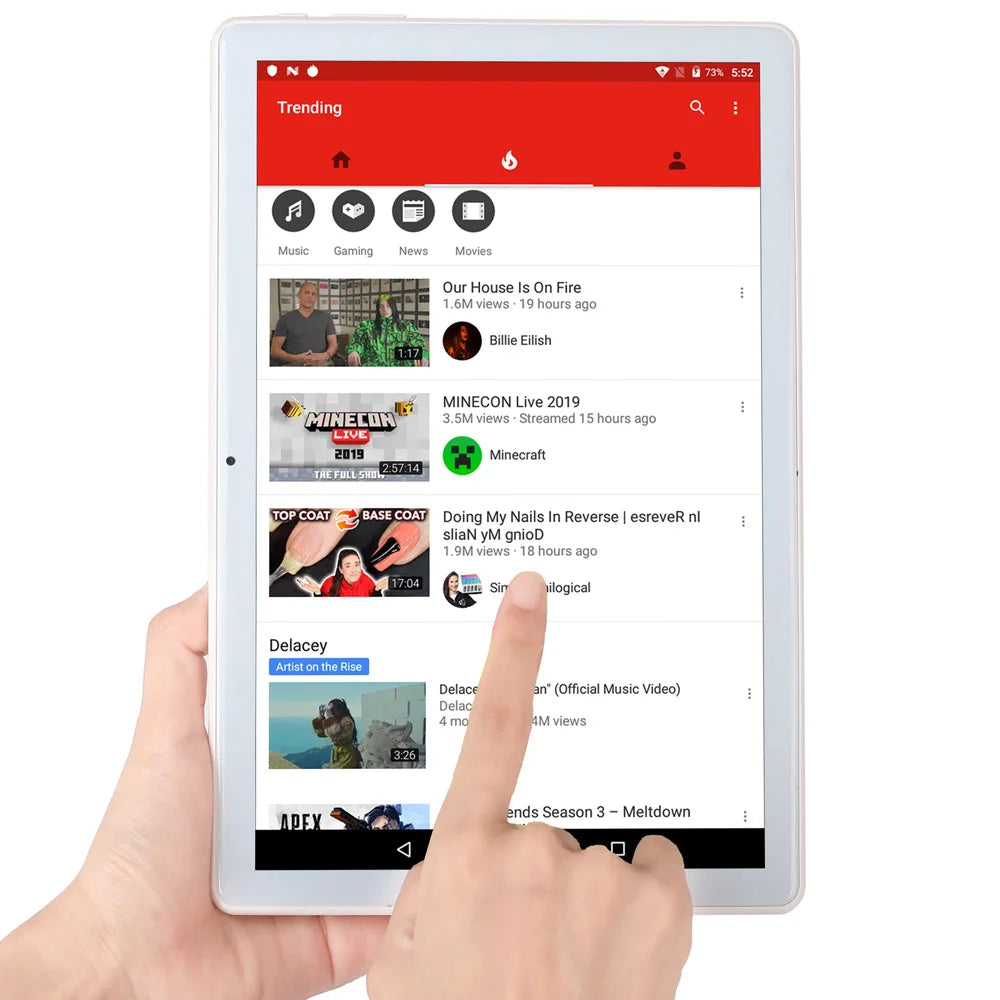 10.1 Inch Tablet Pc Octa Core 4GB RAM 64GB ROM Android
