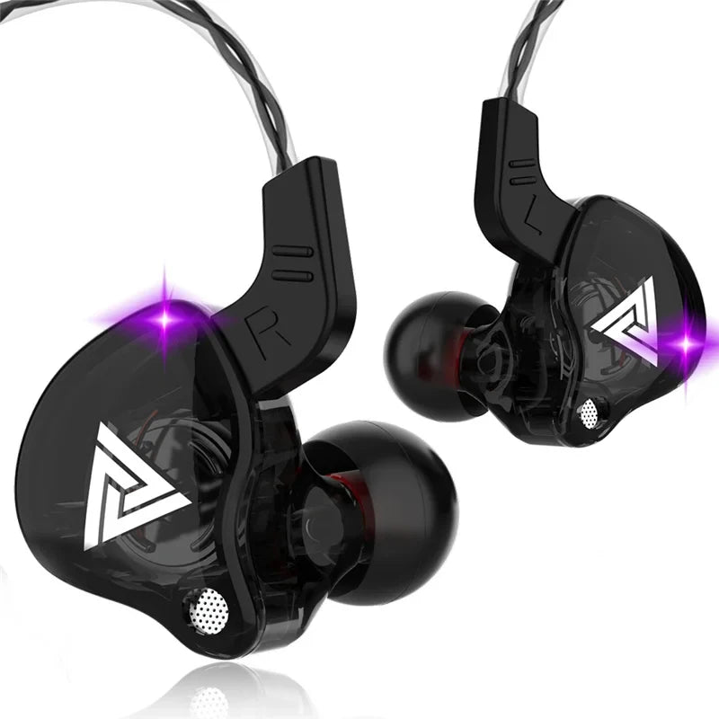 Sports Earphone InEar DrivebyWire with Microphone Extra Bass Cellphone Headset Magic Sound
