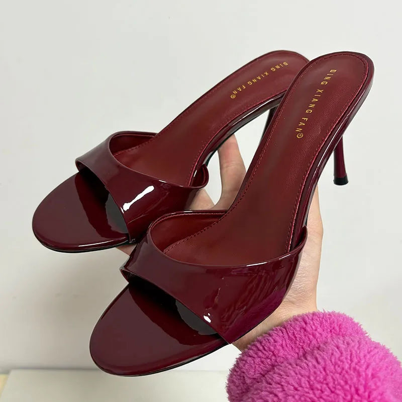 Heeled Footwear Female Slides