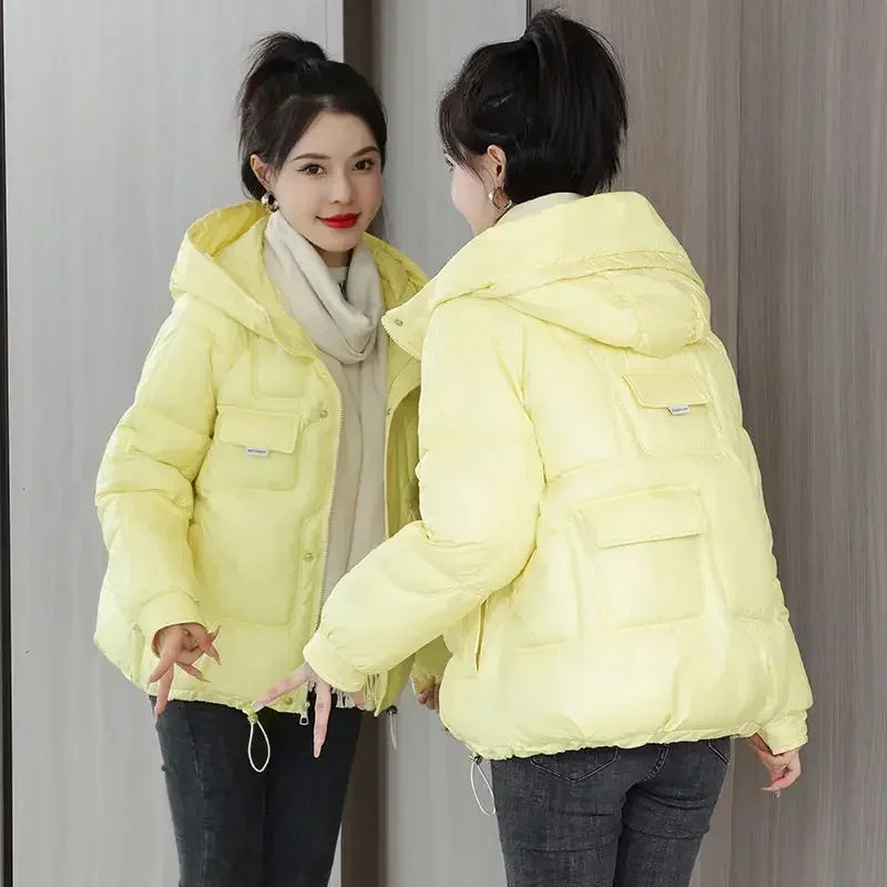 Loose Casual Short Padded Coats