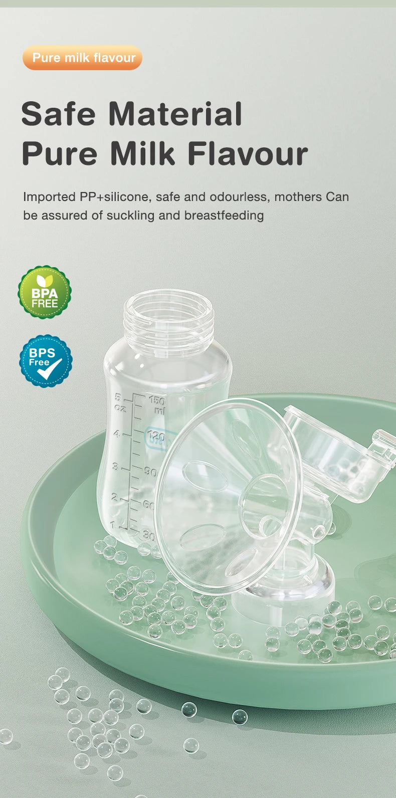 MAMIJOY &nbsp;Breast Pump Baby Nipple Manual
