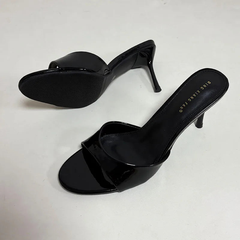 Heeled Footwear Female Slides
