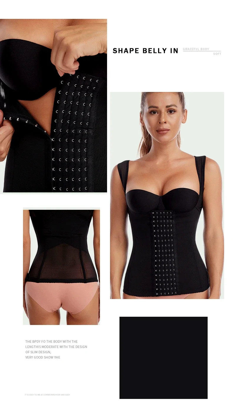 Woman Flat Belly Waist Trainer Body Shaper
