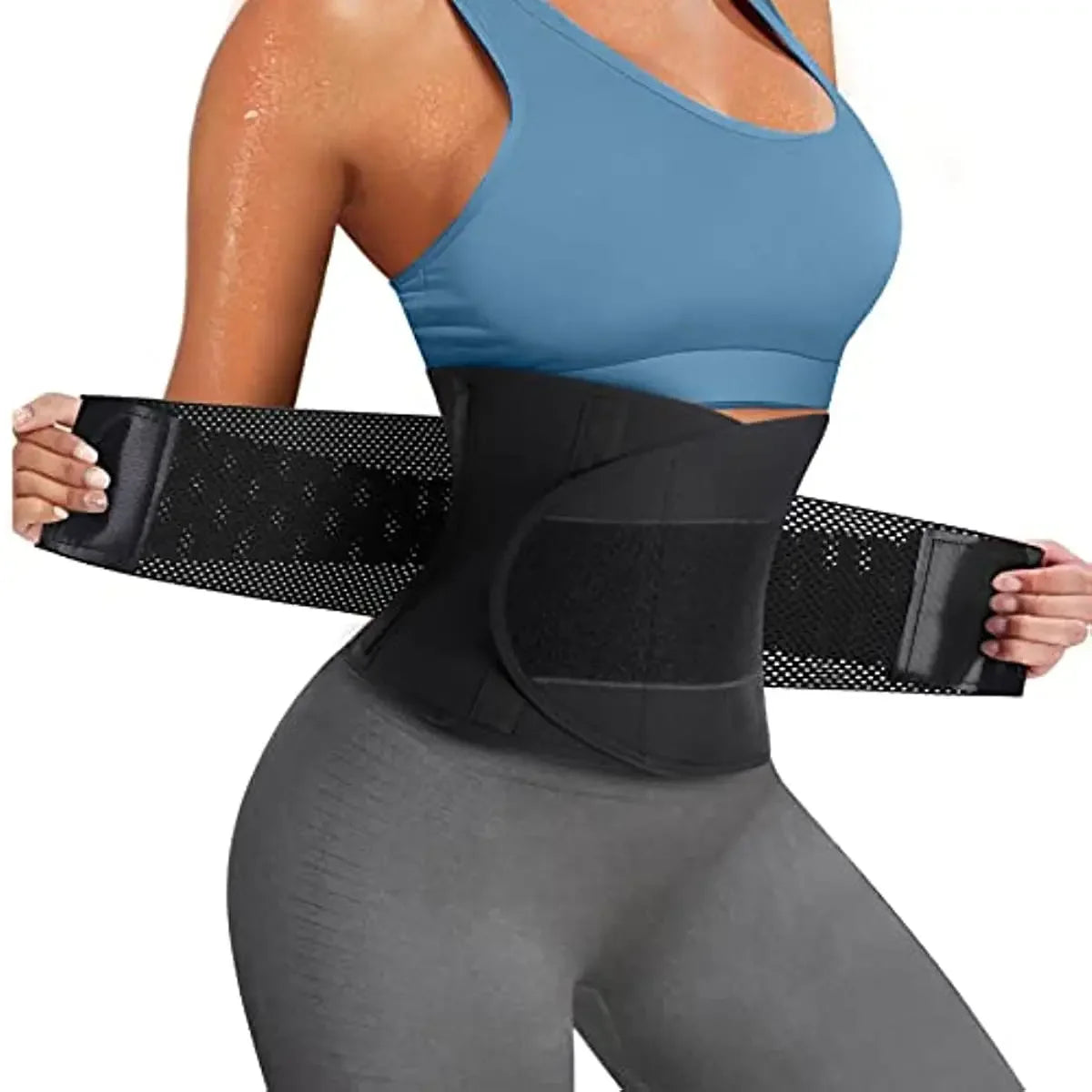 Vensslim Women Sauna Sweat Abdomen Trimmer Belt Waist