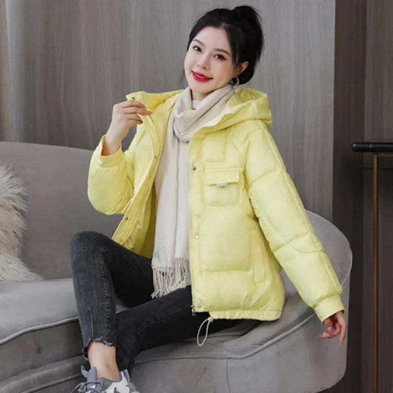 Loose Casual Short Padded Coats