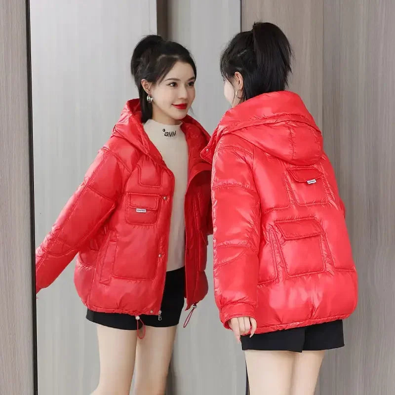 Loose Casual Short Padded Coats
