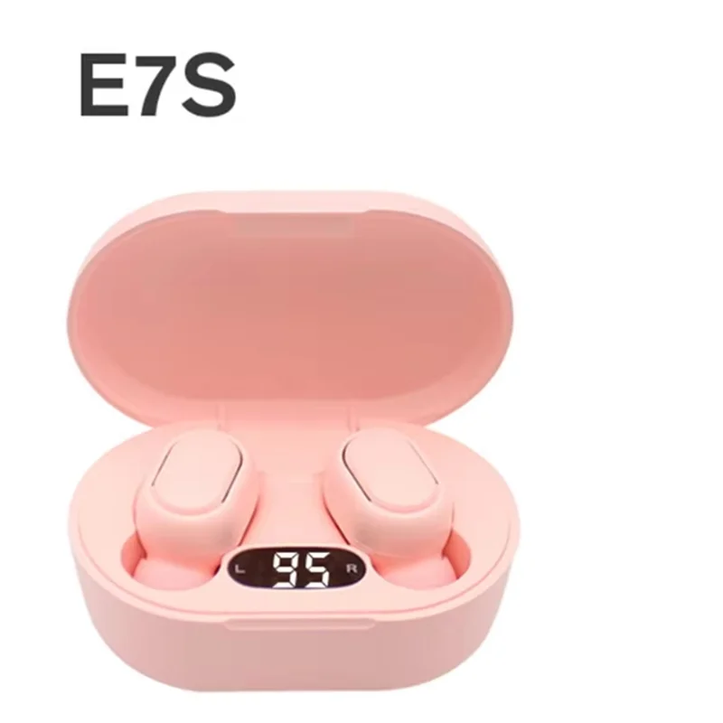 Original E7S Wireless Bluetooth Headset with Mic LED Display Earbuds for iPhone Xiaomi TWS Earphone Bluetooth Headphones earbuds