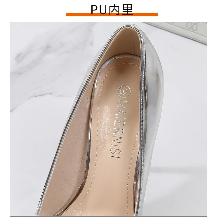 Thin Heels Pointed Toe Office Career Women