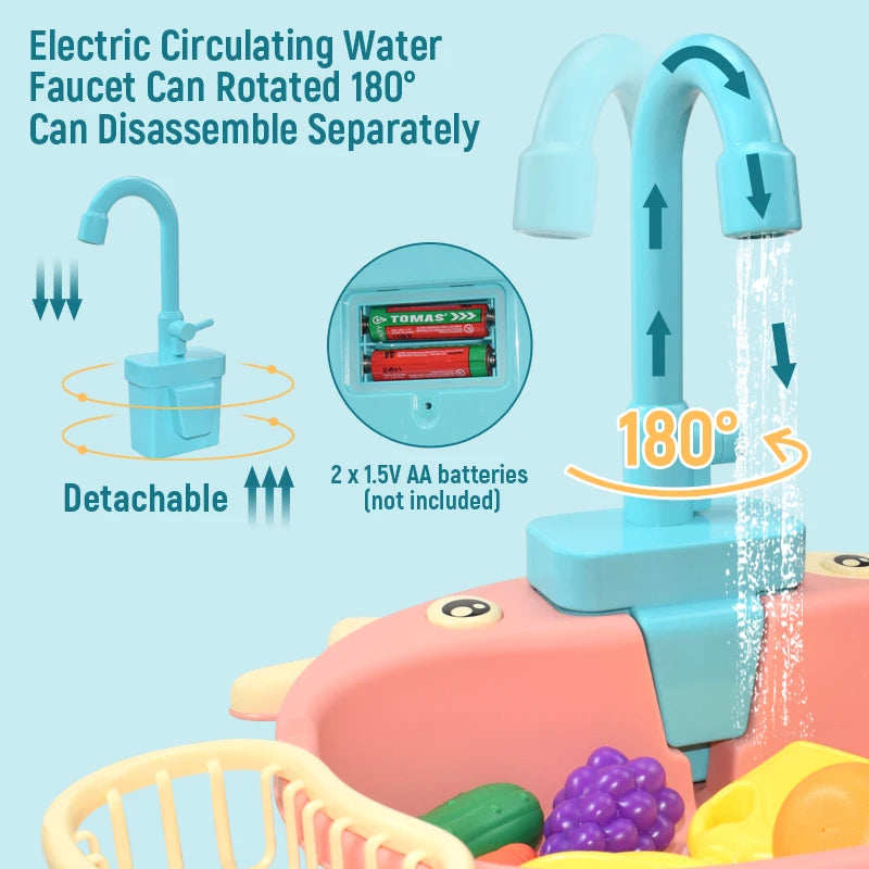 Kids Kitchen Sink Toys