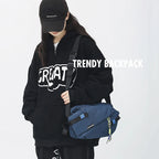 The Nomad Sling: Unisex Nylon Waist Pack