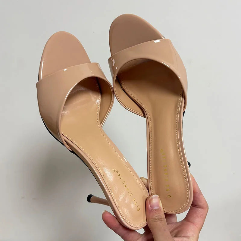 Heeled Footwear Female Slides