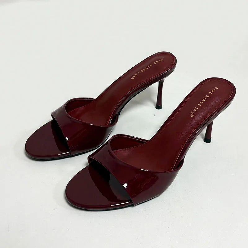 Heeled Footwear Female Slides