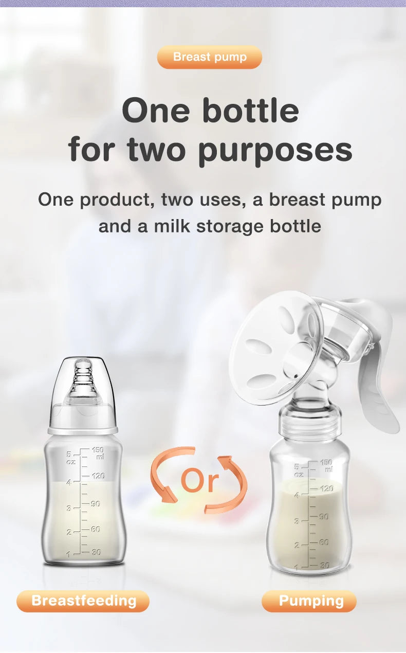 MAMIJOY &nbsp;Breast Pump Baby Nipple Manual