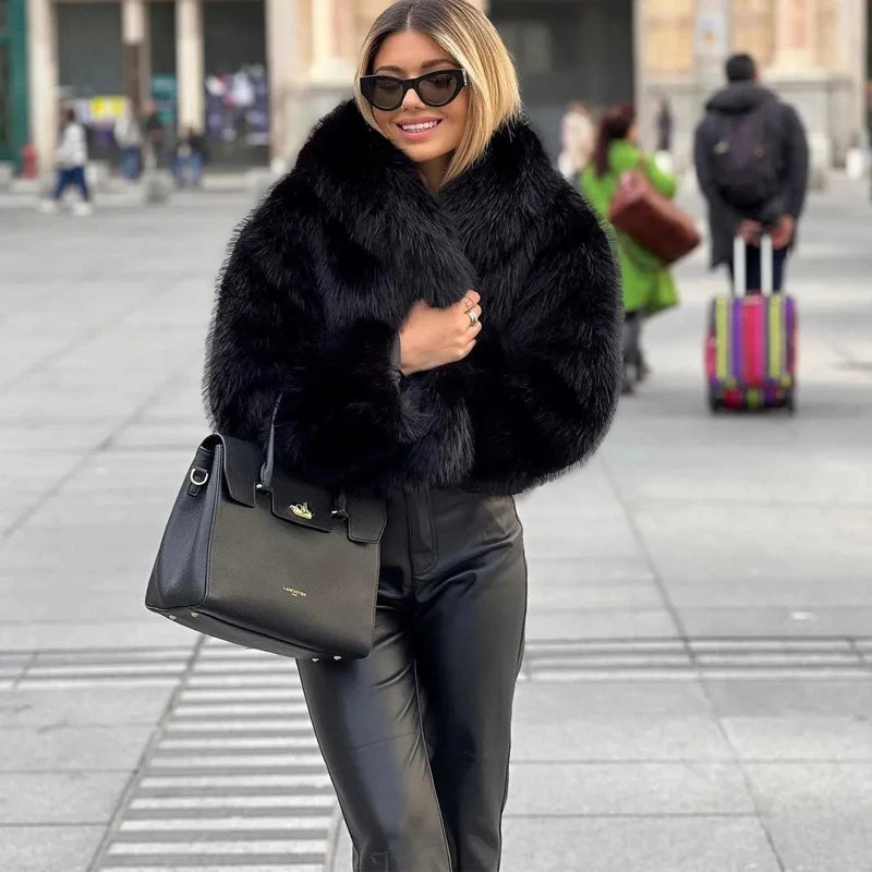 Long Sleeve Warm Women Coats