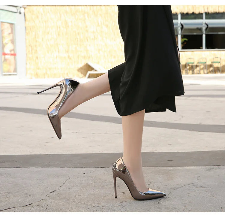 Thin Heels Pointed Toe Office Career Women