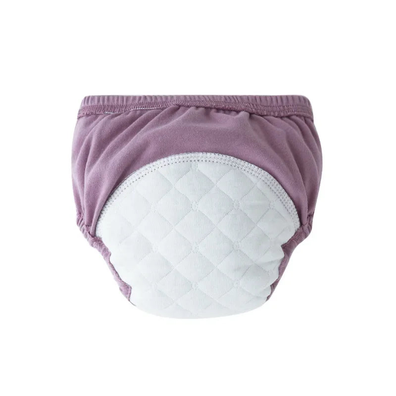3/6Pcs Baby Diaper Training Pants Kids Underwear for Girls Boys Washable Infant Cloth Diapers Reusable Nappies Toddler Shorts