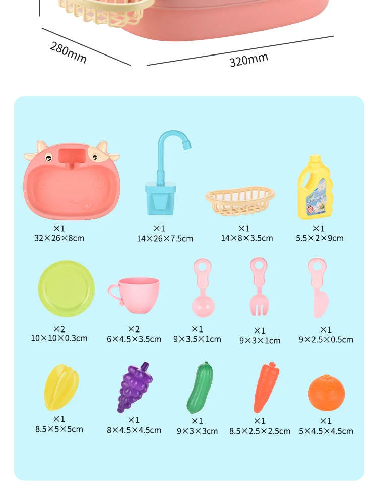 Kids Kitchen Sink Toys