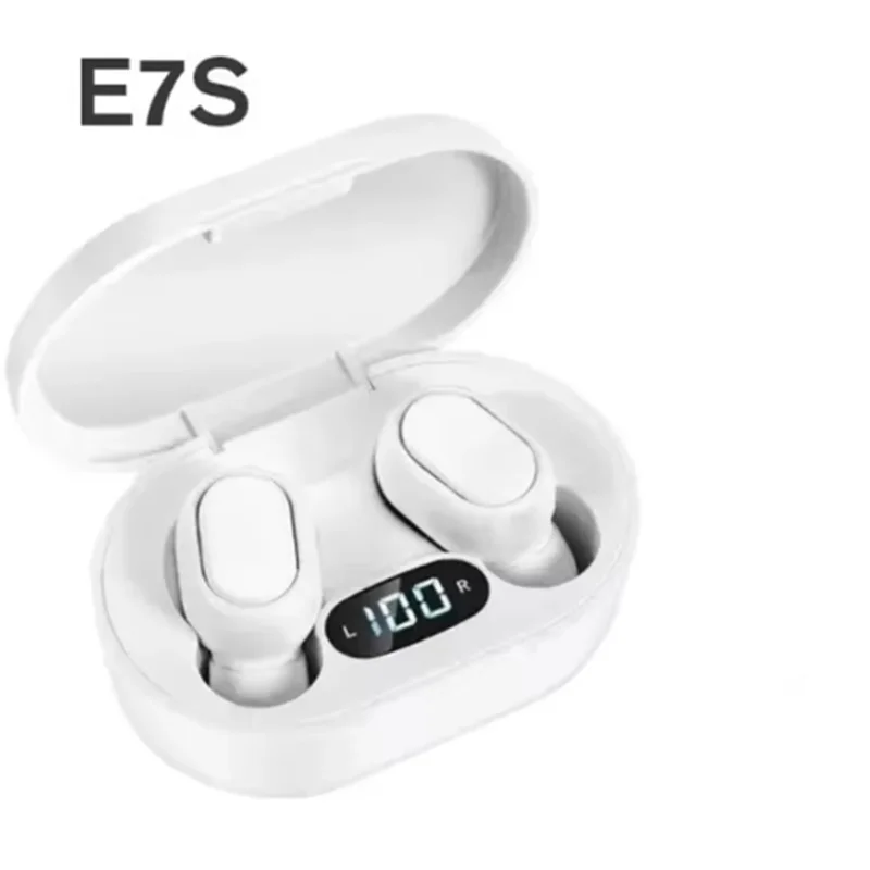 Original E7S Wireless Bluetooth Headset with Mic LED Display Earbuds for iPhone Xiaomi TWS Earphone Bluetooth Headphones earbuds
