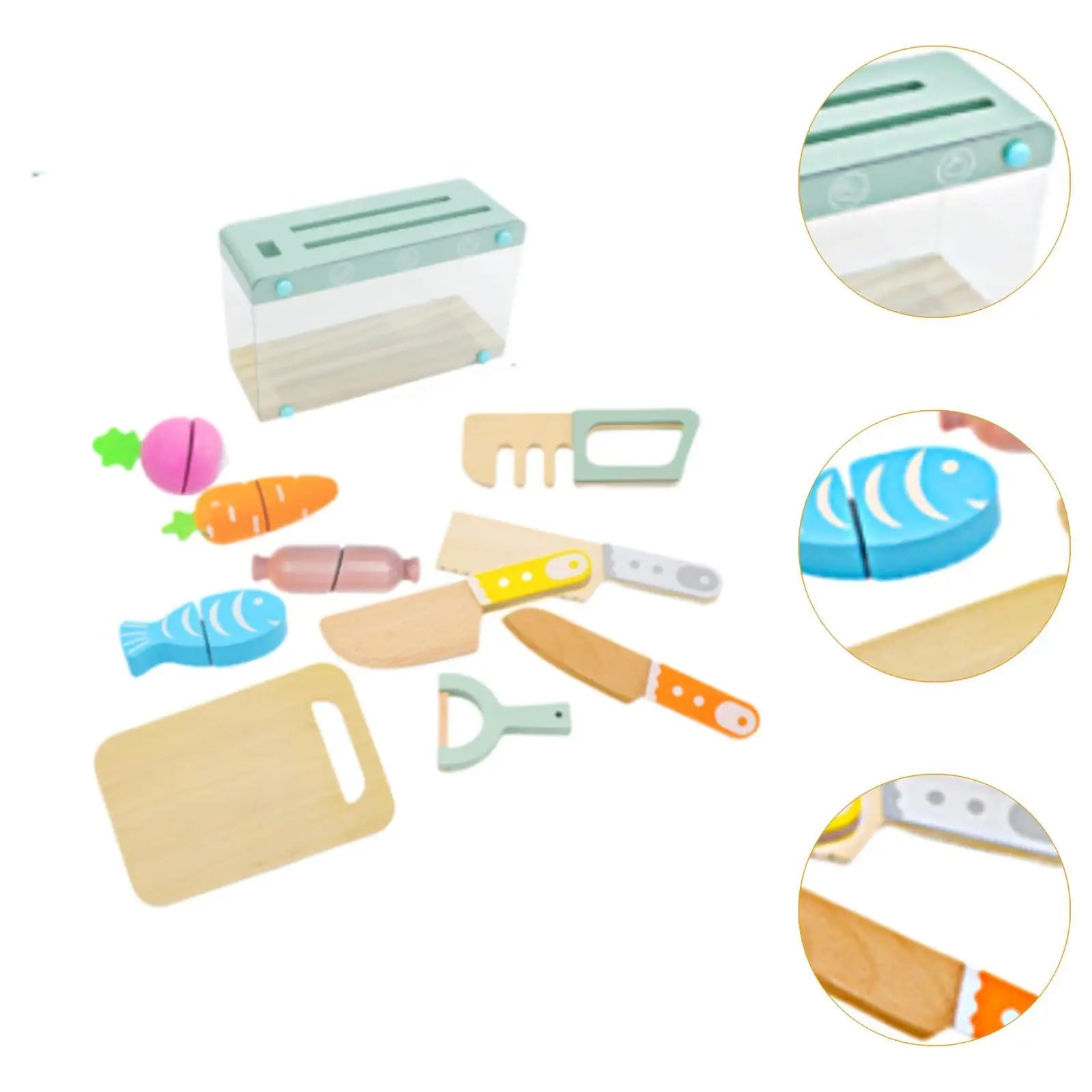 Kids Knife Set Toddlers Kitchen Tools