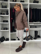 Winter Long-sleeved Casual Loose Warm Woollen Coats