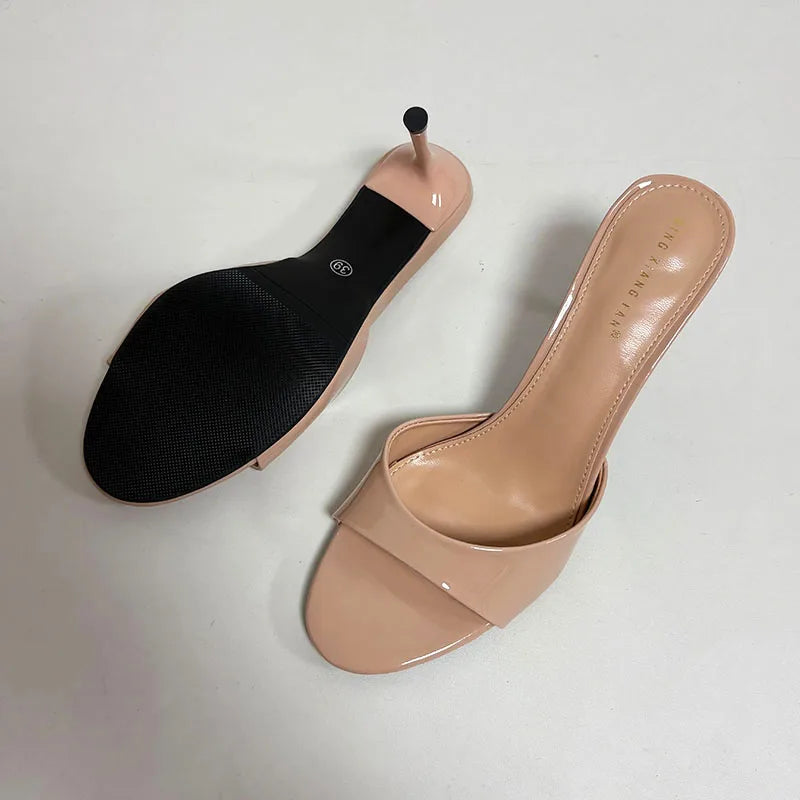 Heeled Footwear Female Slides