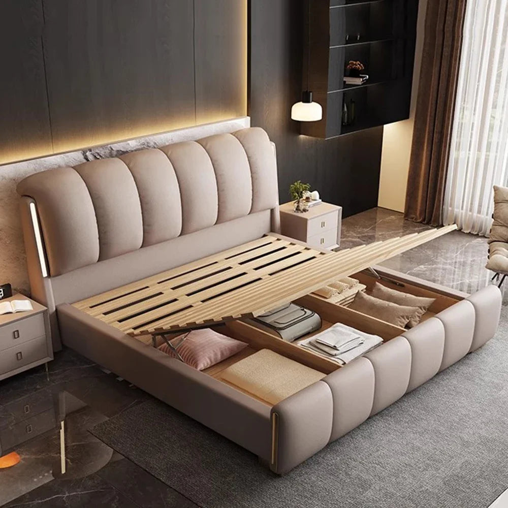 Teenage Girls Bedroom Bed Double Modern Nightstands Luxury Beds King Size Frames Camas Matrimonial Furniture Accessories