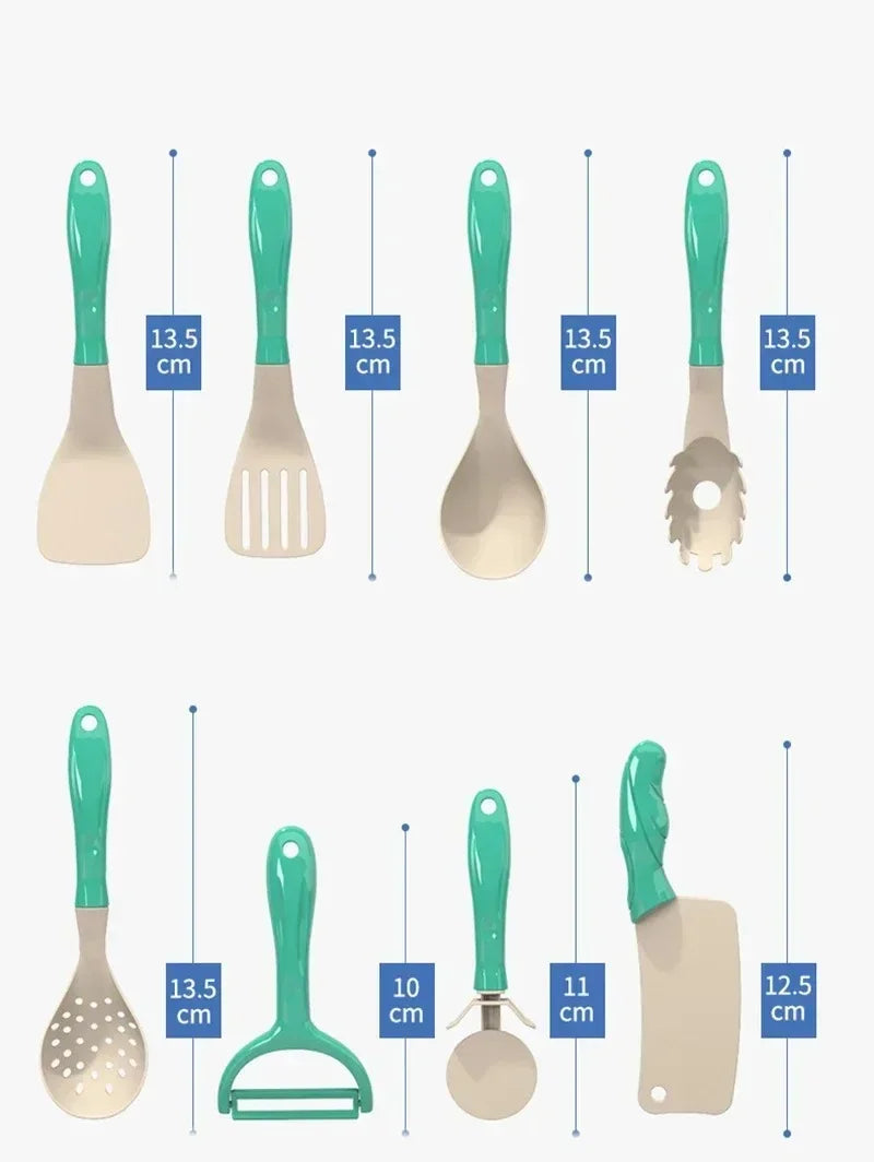 Play Kitchen Accessories Kit with Play Pots