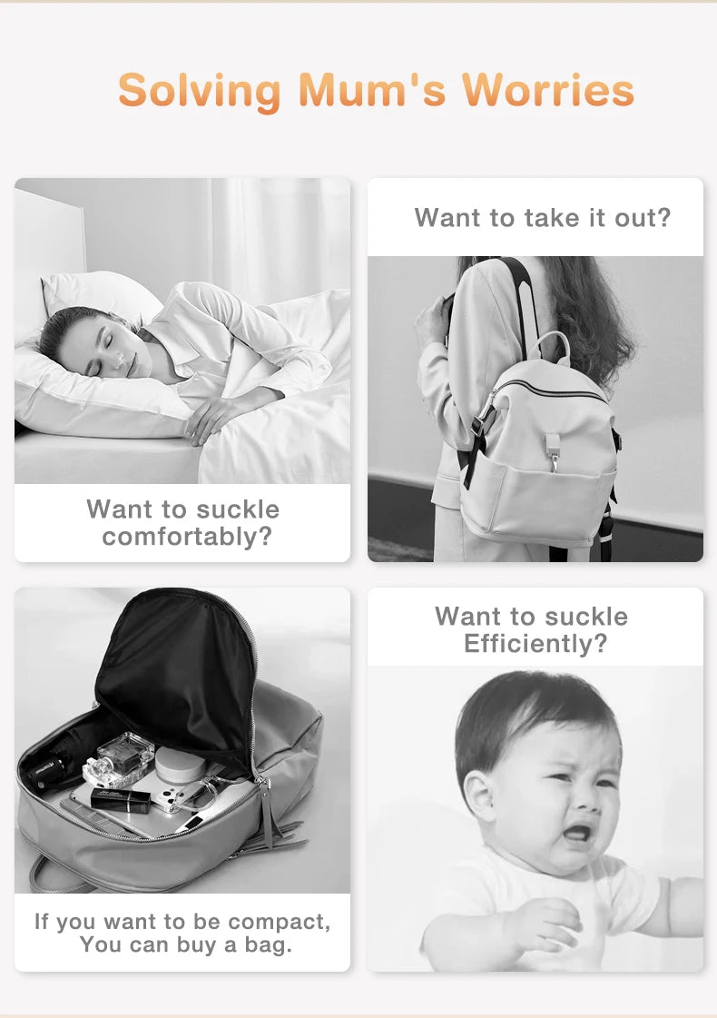 MAMIJOY &nbsp;Breast Pump Baby Nipple Manual
