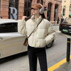 Loose Casual Parkas Woman