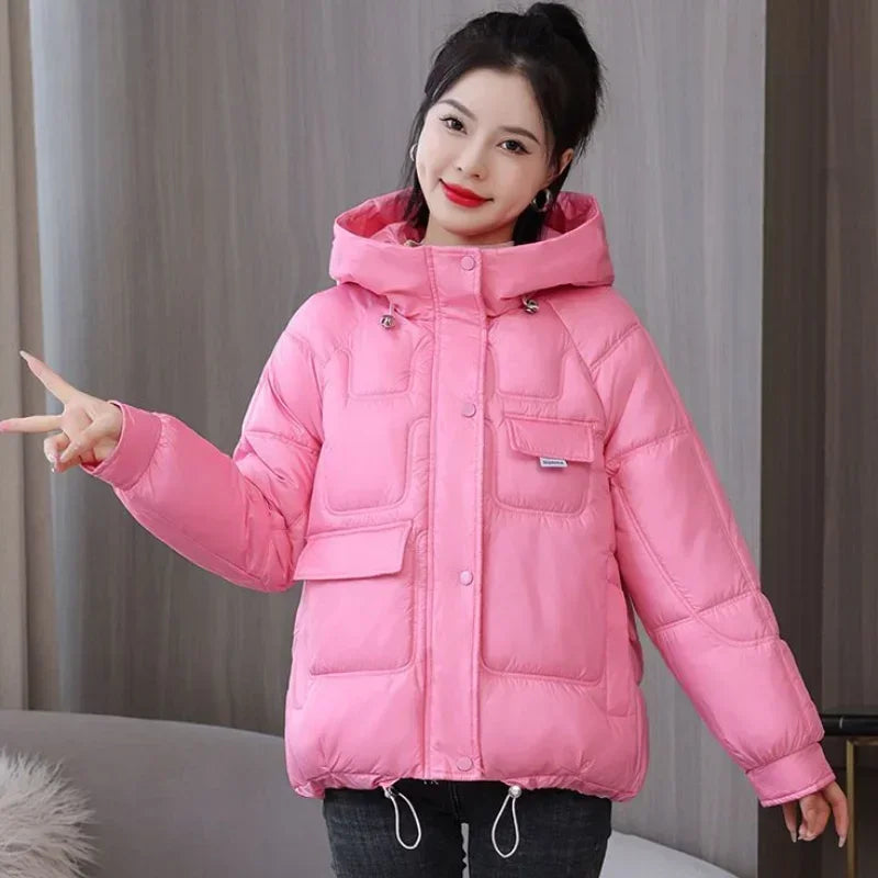 Loose Casual Short Padded Coats