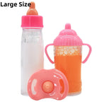 Doll accessories Baby Doll Feeding Bottle Set Baby Care Toy Stroller