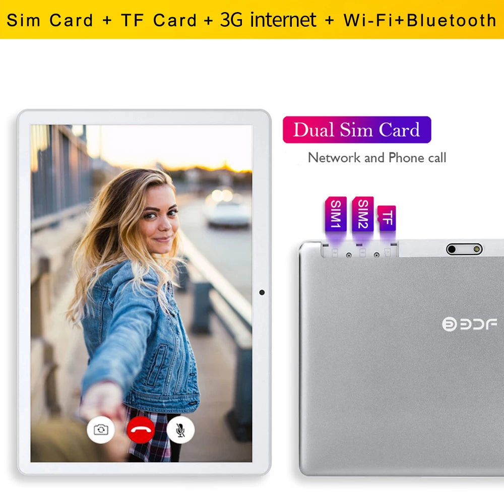 10.1 Inch Tablet Android 11 &nbsp;6GB RAM 128GB ROM 3G 4G