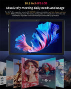 10.1-inch Tablet with 4GB RAM 64GB ROM, Android 11 System