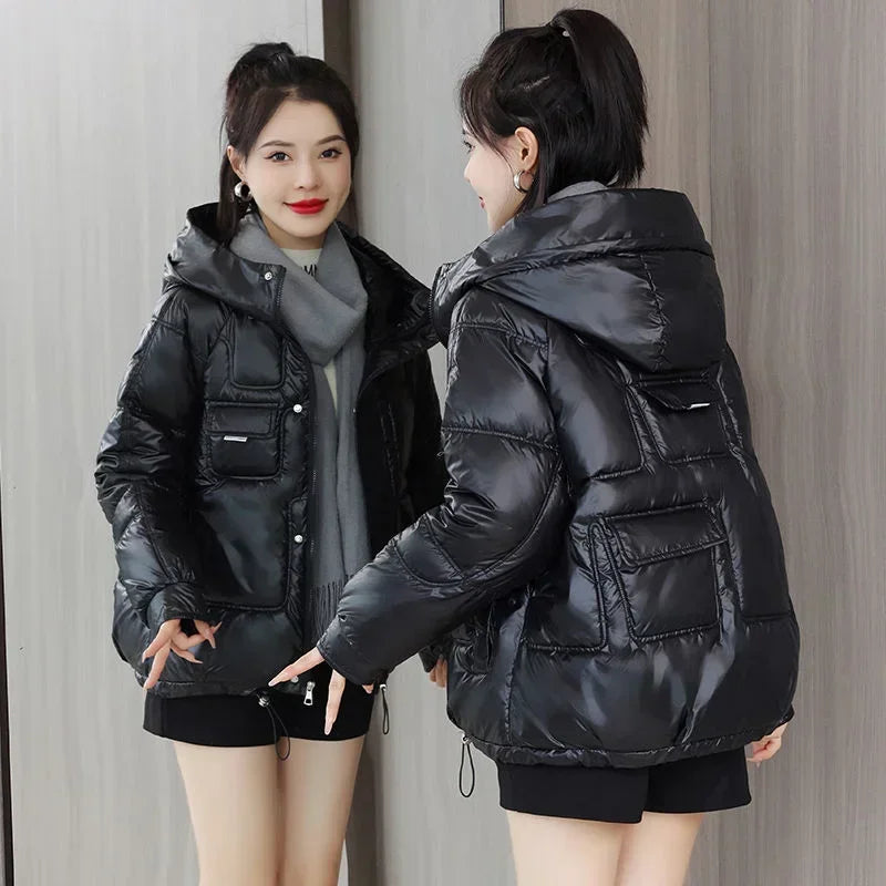 Loose Casual Short Padded Coats