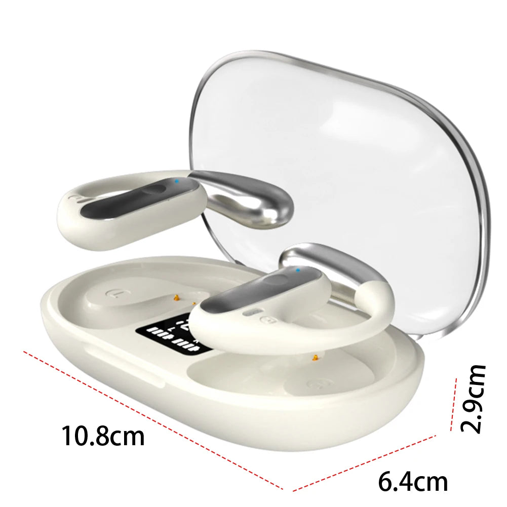 144 Languages AI Translator Earbuds BT5.3 Real-Time Translation Earphones Noise Cancelling Stereo Earhook Sports Headphone