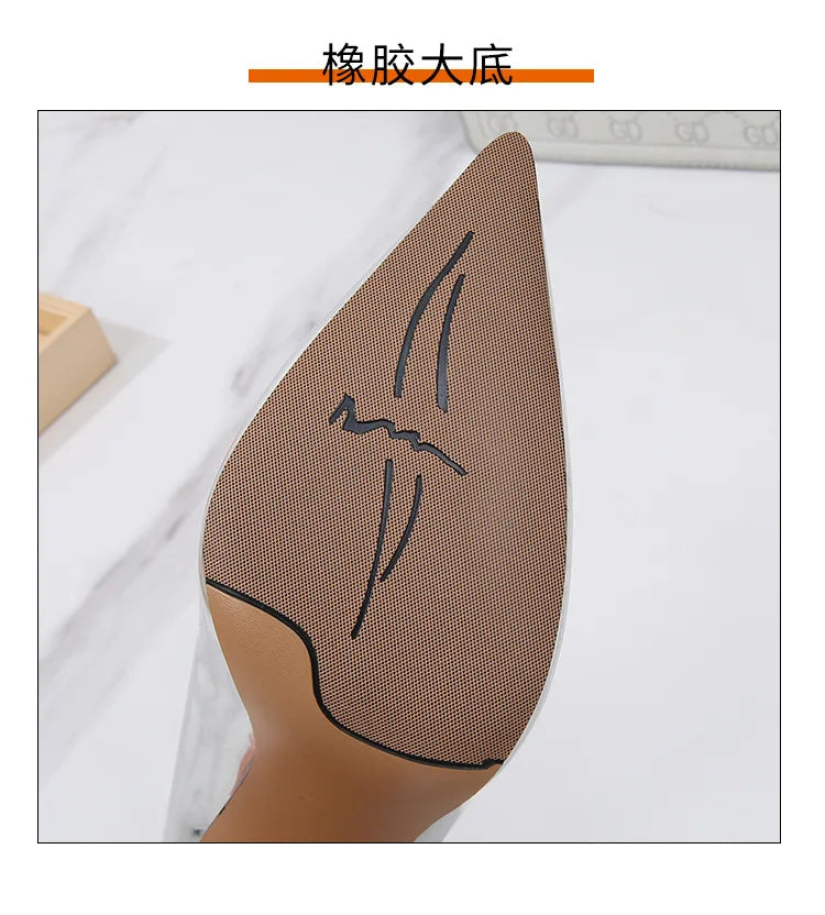 Thin Heels Pointed Toe Office Career Women