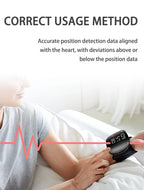 Digital Wrist Blood Pressure Meter Automatic Voice Tonometer