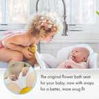 Flower Baby Bath Pad Infant Bathtub Mat