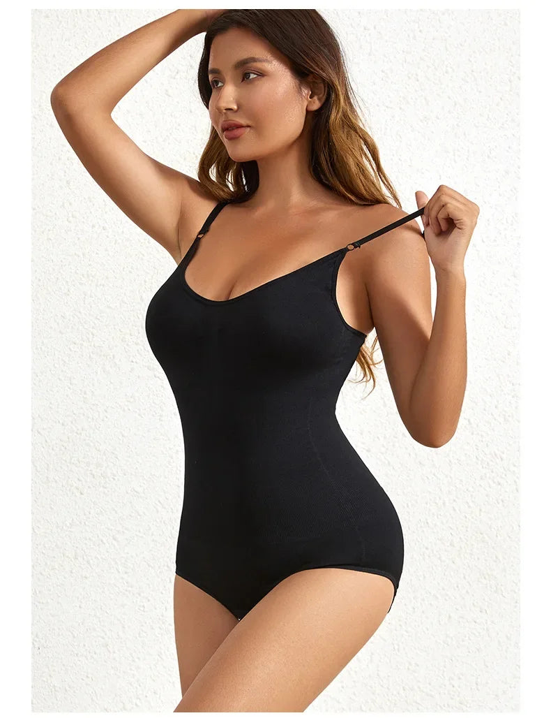 1 Piece Solid Seamless Shaping Shapewear Bodysuit