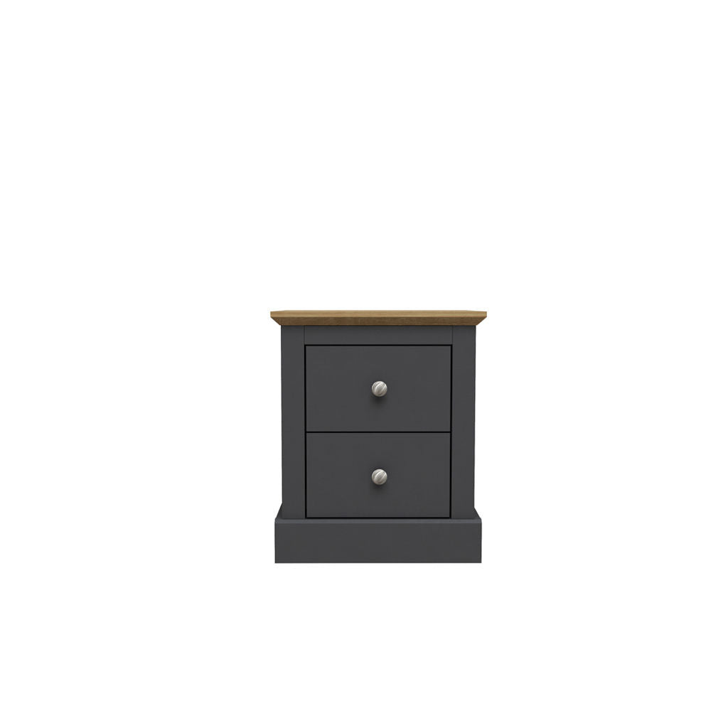 Devon White Bedside Cabinet